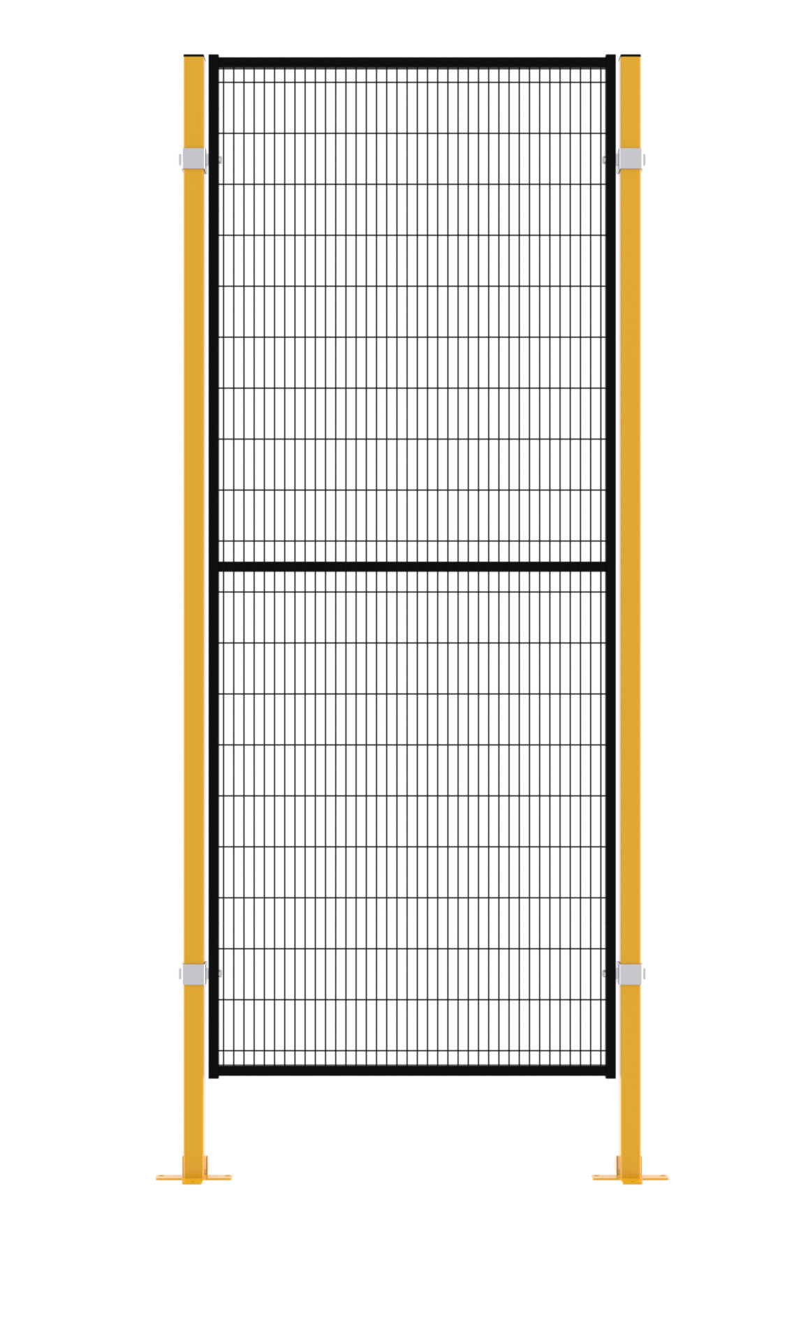EcoSteel Schutzzaun Elemente 2250 mm